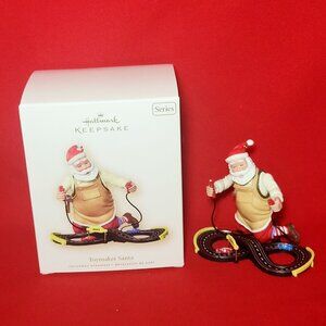 Hallmark Toymaker Santa Christmas Ornament 2007